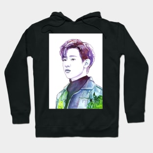 KPOP Got7 Bambam Watercolour Design Hoodie